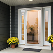Door hinge installation